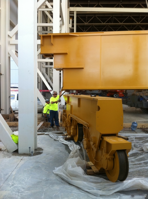 500 Ton Crane Installation 